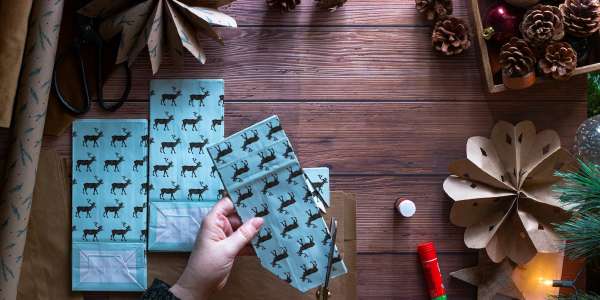 Adventskalender met houten lades zelf maken